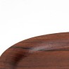 Rosewood Mid-Century oval serving dish
