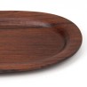 Rosewood Mid-Century oval serving dish