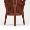 Danish Mid-Century teak flowerpot holder on a tripod