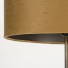 Mid-Century palissander vloerlamp in bamboe stijl