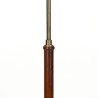 Mid-Century rosewood floor lamp in bamboo style