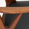 Teak chair with armrests Mid-Century Danish design