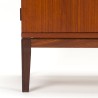 Mid-Century Deens teakhouten vintage kort model dressoir