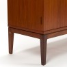 Mid-Century Deens teakhouten vintage kort model dressoir