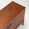Mid-Century Deens teakhouten vintage kort model dressoir