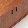 Mid-Century Deens teakhouten vintage kort model dressoir