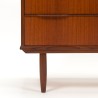 Ejsing Deense teakhouten commode met 4 lades