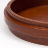 Low model Mid-Century teak Danish serving bowl