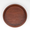 Low model Mid-Century teak Danish serving bowl