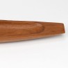 Oblong Mid-Century teak serving dish