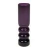 Mid-Century purple glass vase by Alfred Taube