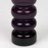 Mid-Century purple glass vase by Alfred Taube