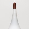 Holmegaard set van 2 Mid-Century 'Drop' hanglampen