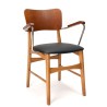 Ib Kofod-Larsen Mid-Century Deense stoel met armleuning
