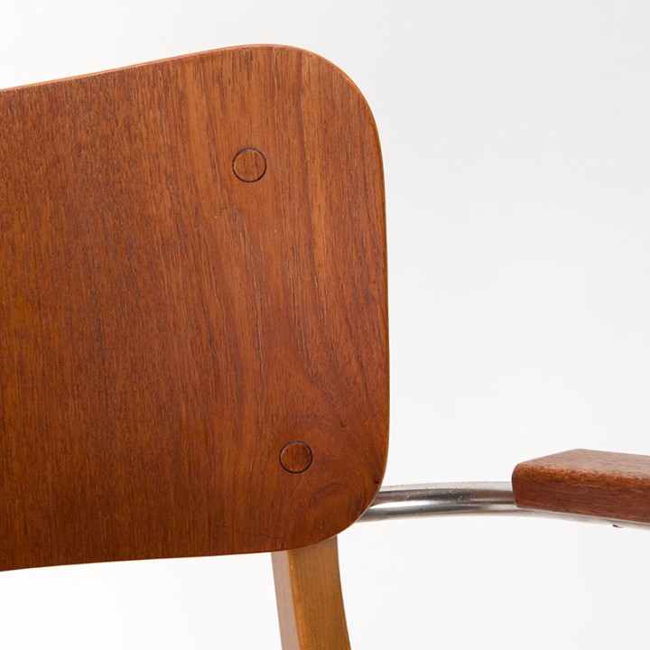 Ib Kofod-Larsen Mid-Century Danish chair with armrest