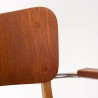 Ib Kofod-Larsen Mid-Century Danish chair with armrest