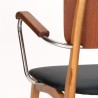 Ib Kofod-Larsen Mid-Century Deense stoel met armleuning