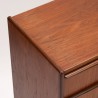 Mid-Century teakhouten Deense ladekast met 6 lades