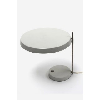 Desk-/ tablelamp with grey shade - Retro Studio