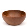 Small vintage teak wood bowl