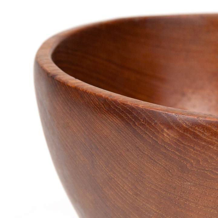 Groot model teakhouten Mid-Century Deense schaal