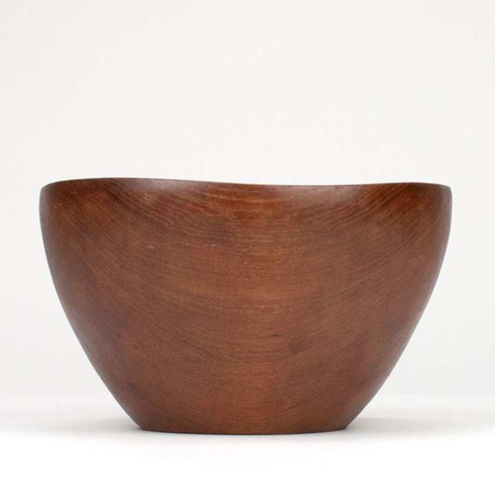 Groot model teakhouten Mid-Century Deense schaal