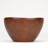 Large model teak Mid-Century Danish bowl