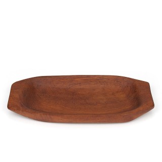 Vintage teak bowl from the 1960s
