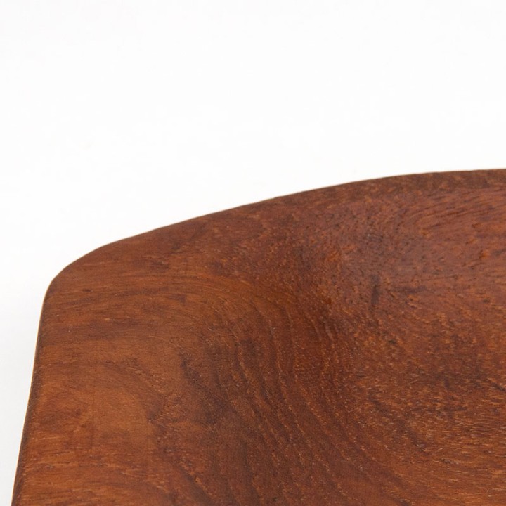 Vintage teak bowl from the 1960s