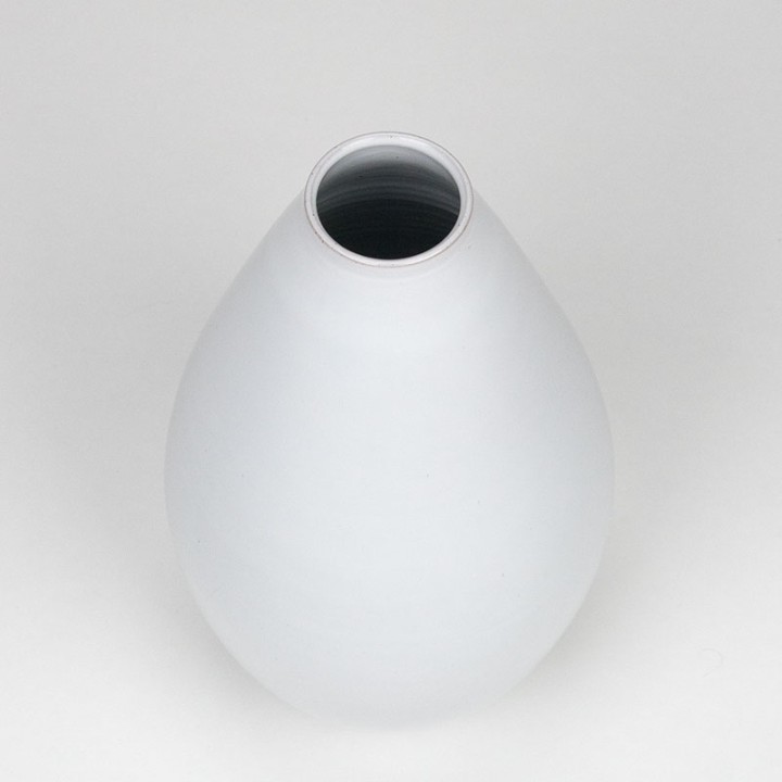Joep Felder large model white glazed vintage vase