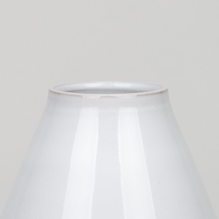 Joep Felder large model white glazed vintage vase