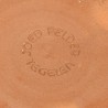 Joep Felder groot model wit geglazuurde vintage vaas