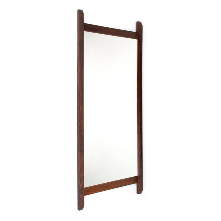 Mid-Century Deense palissander houten spiegel