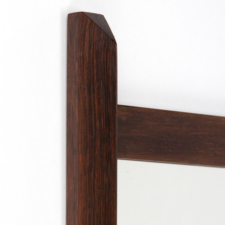 Mid-Century Danish rosewood mirror