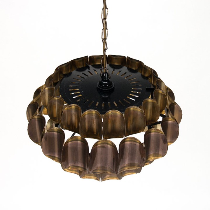 Messing Mid-Century Deense lamp ontwerp Thorsten Orrling