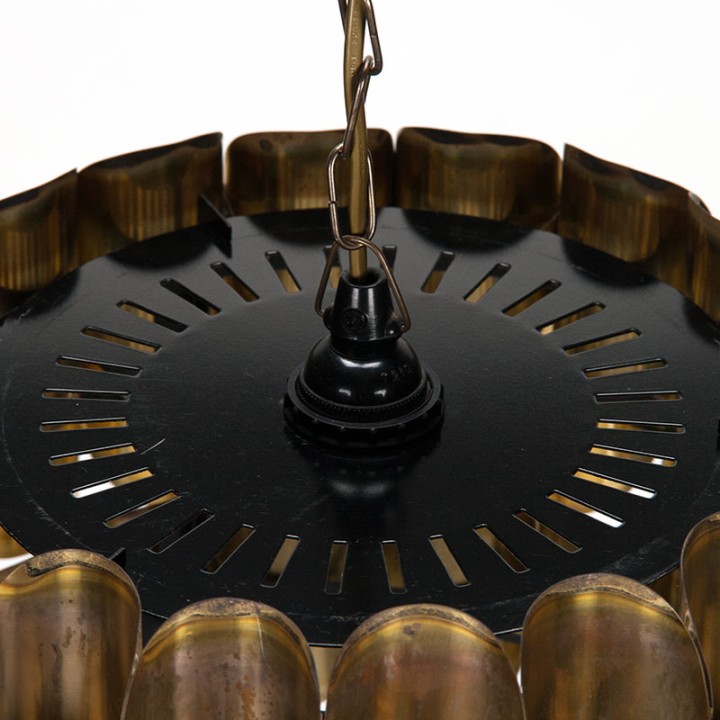 Brass Mid-Century Danish lamp designed by Thorsten Orrling
