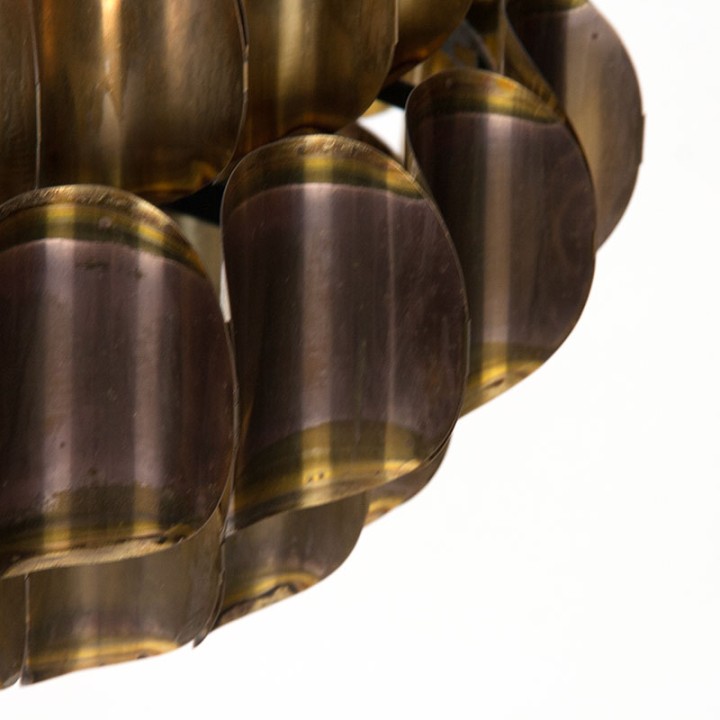 Messing Mid-Century Deense lamp ontwerp Thorsten Orrling