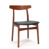 Teakhouten Mid-Century Bruno Hansen design stoel