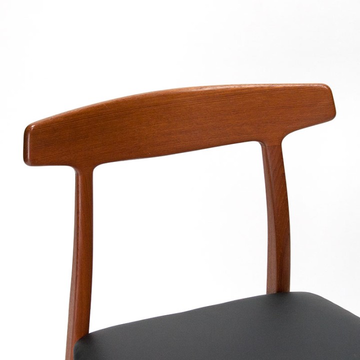 Teak Mid-Century Bruno Hansen design chair