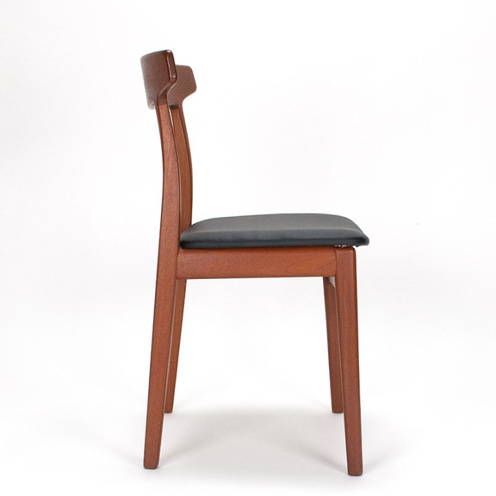 Teak Mid-Century Bruno Hansen design chair