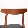 Teak Mid-Century Bruno Hansen design chair