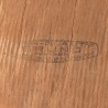 Teakhouten Mid-Century Bruno Hansen design stoel