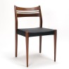 Teak set of 6 Mid-Century dining chairs