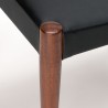 Teakhouten set van 6 Mid-Century eettafel stoelen