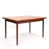 Danish Mid-Century teak extendable model dining table