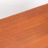 Deens Mid-Century uitschuifbaar model eettafel in teak