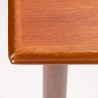 Danish Mid-Century teak extendable model dining table
