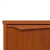 Teakhouten Mid-Century ladekast met 3 lades uit Denemarken