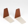Set of 2 Kai Kristiansen mid-century teak bookends