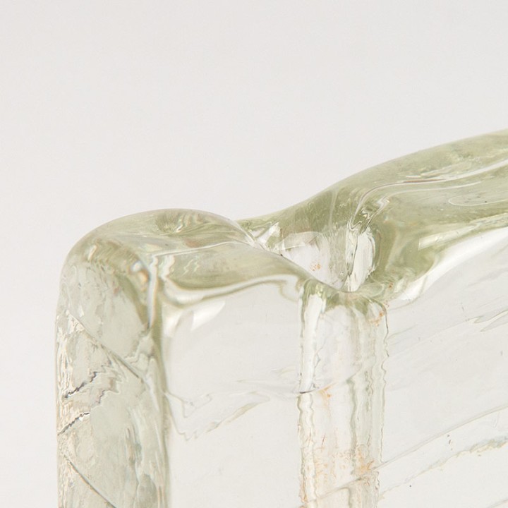 West German Mid-Century glass soliflore vase